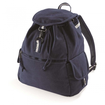 Rucksack im Vintage-Stil navy 18Lit.